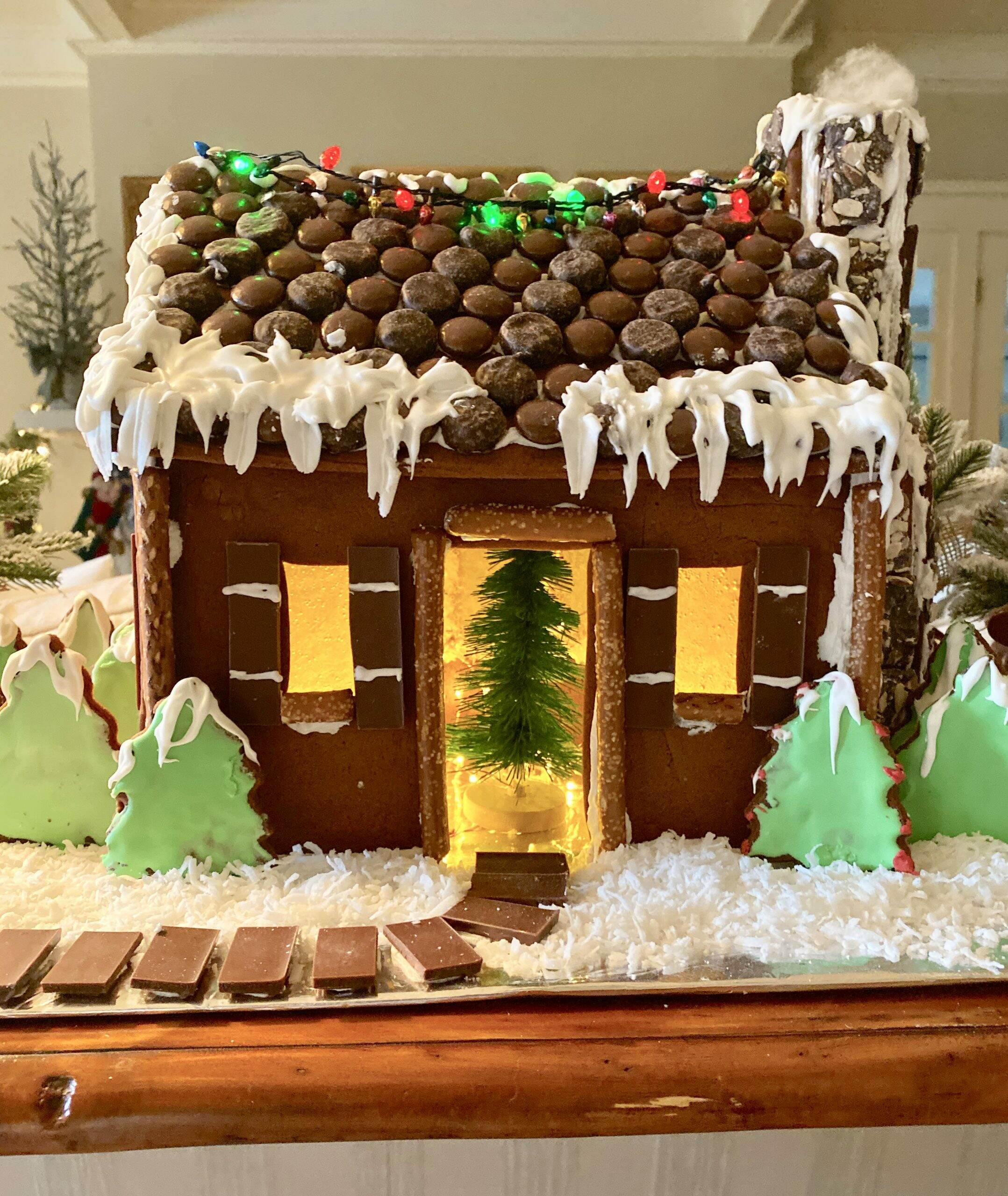 making a gingerbread house | life at bella terra